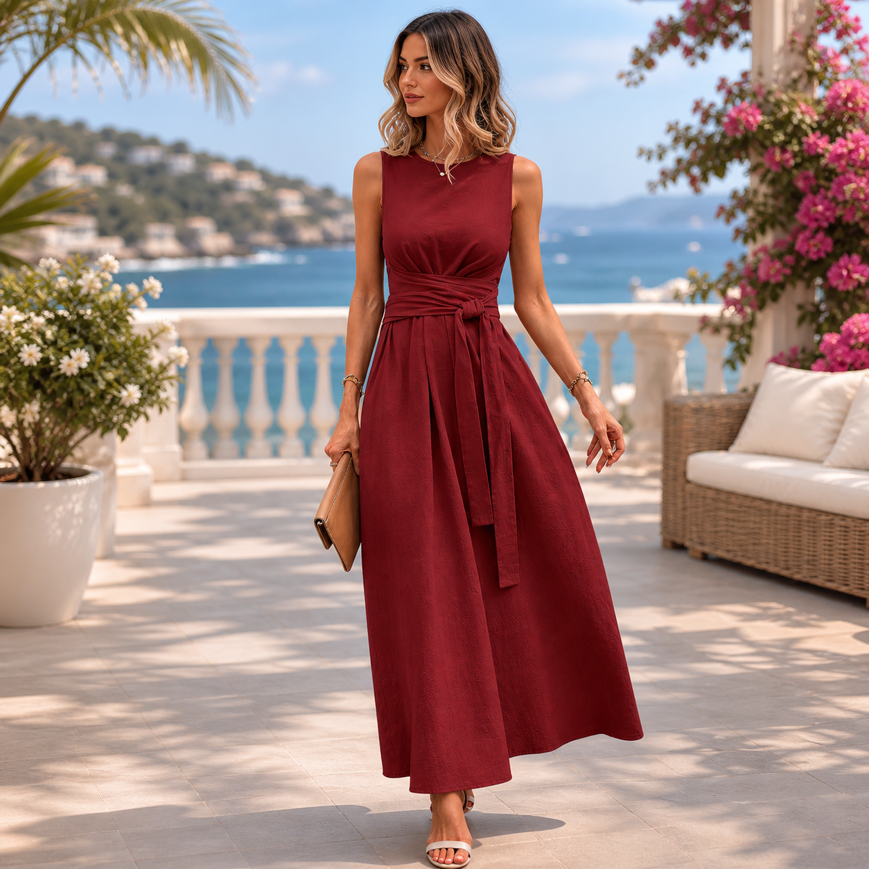 AURA - Abito Midi Casual