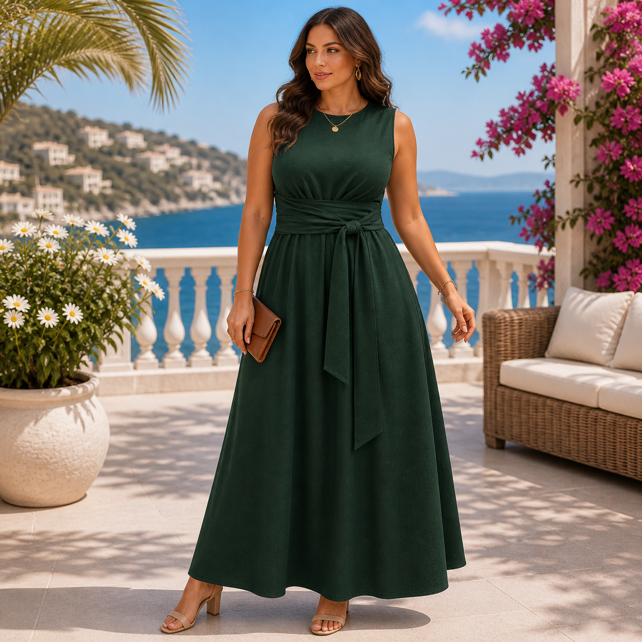 AURA - Abito Midi Casual
