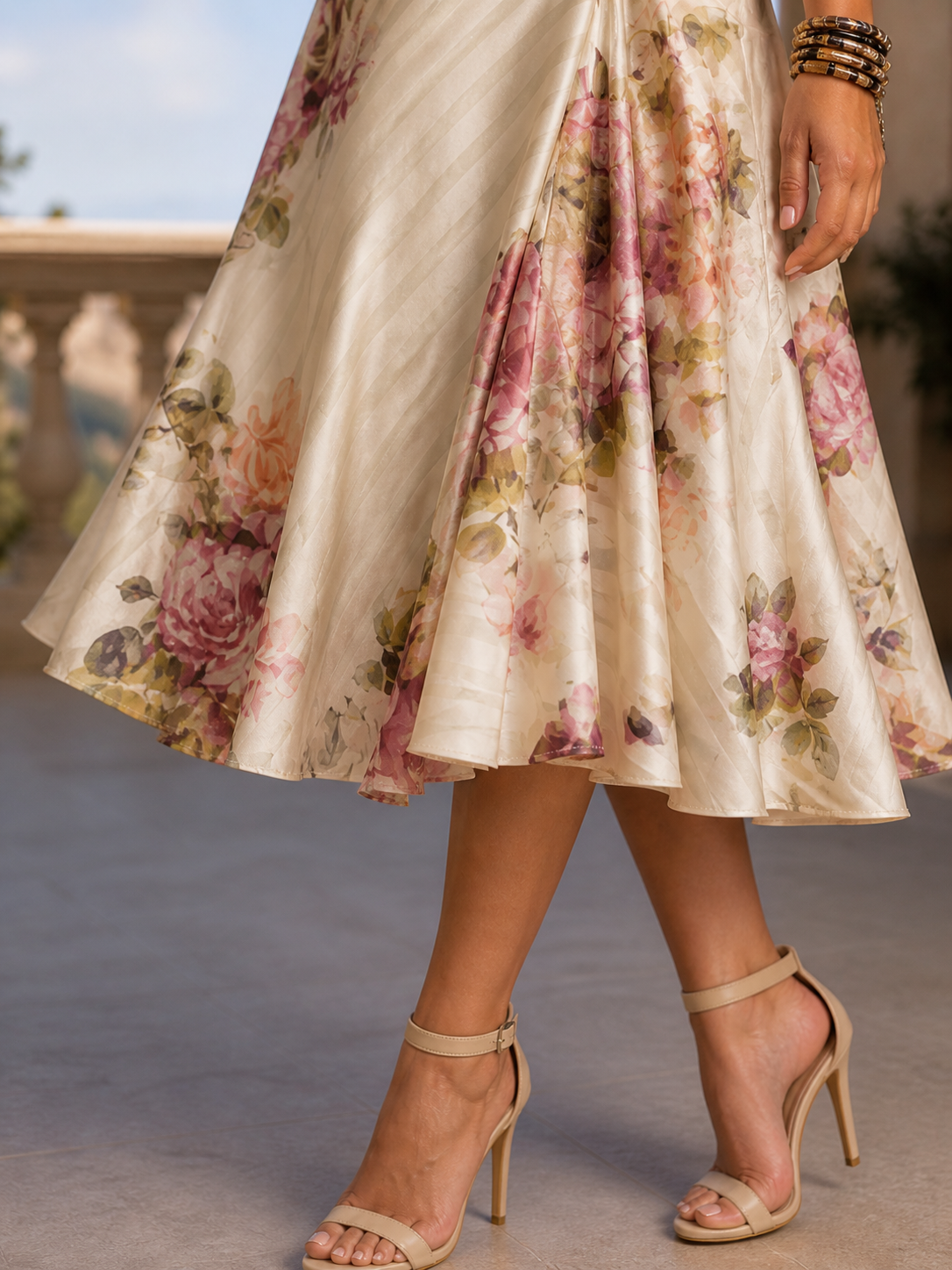 FLOWER - Abito Elegante